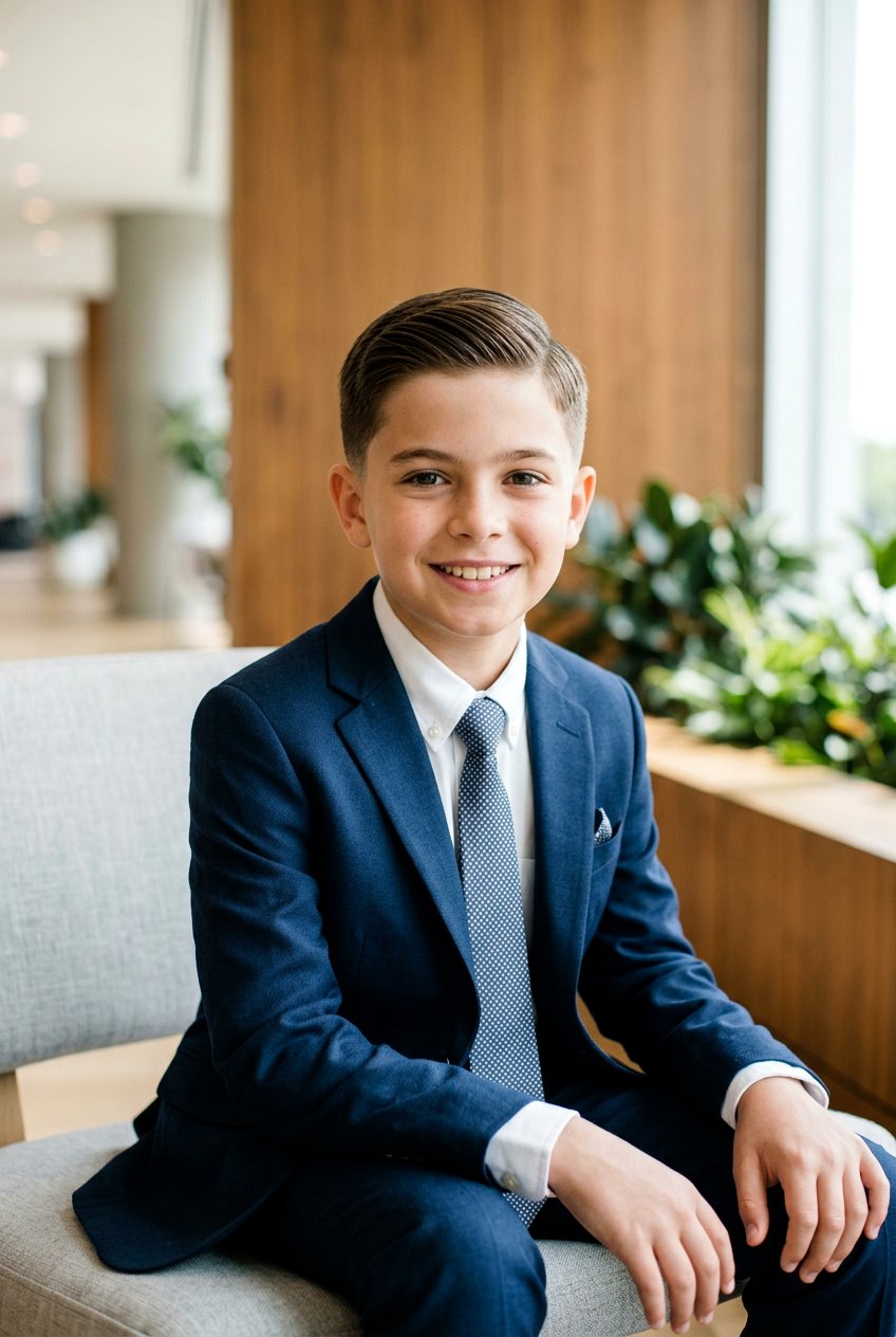 Scissor Taper Cut - 20 neat graduation haircuts for boys - 20 neat graduation haircuts for boys