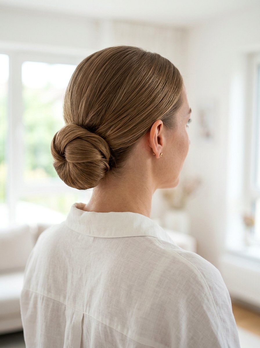 Sculpted Bun For Fine Hair - 20 sculpted bun hairstyle - 20 sculpted bun hairstyle