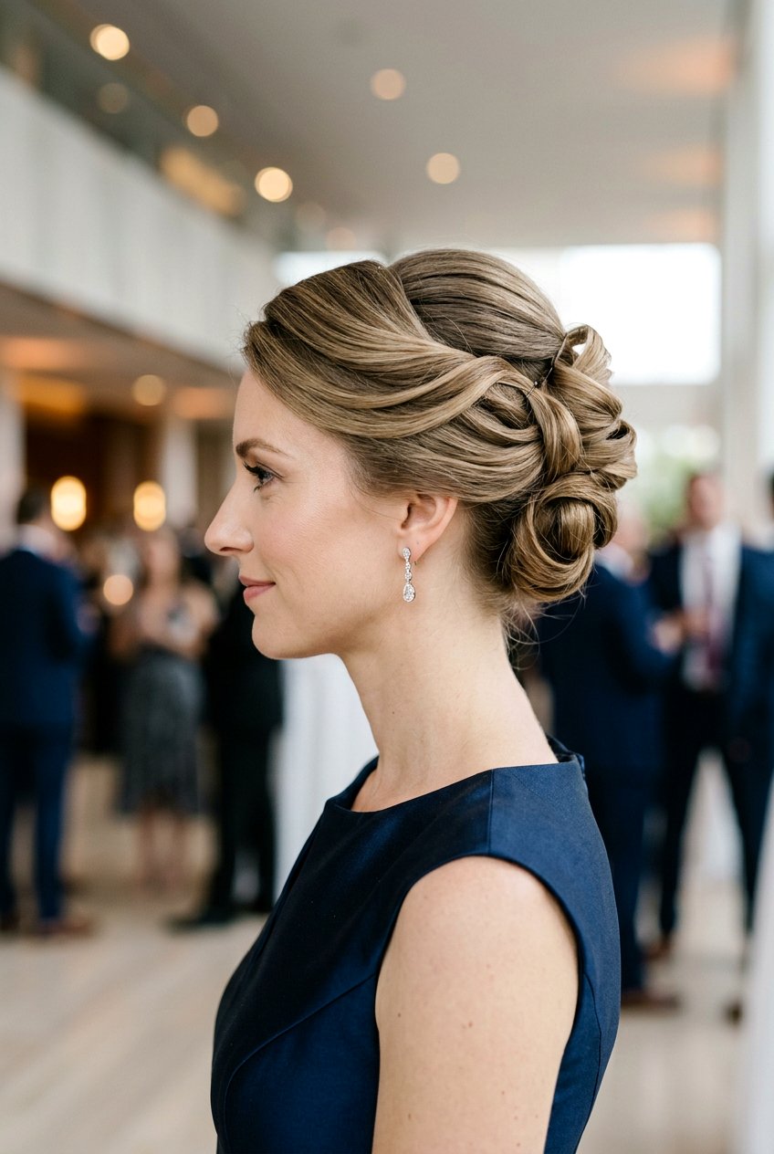 Sculptural Updo For Thin Hair - 20 voluminous updo for thin hair - 20 voluminous updo for thin hair