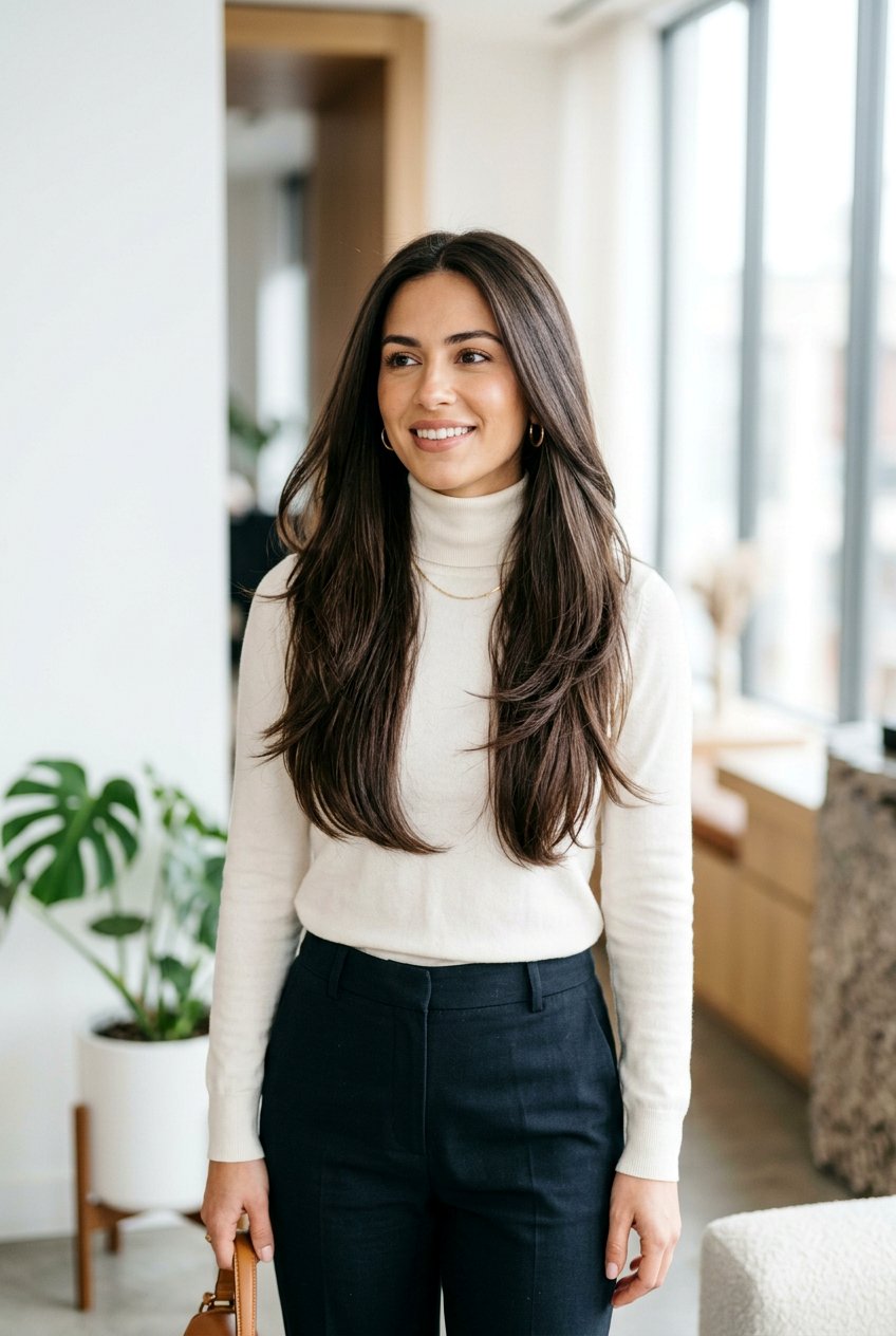 Seamless Internal Layers Long Hair - 20 campus hairstyle for long layers - 20 campus hairstyle for long layers