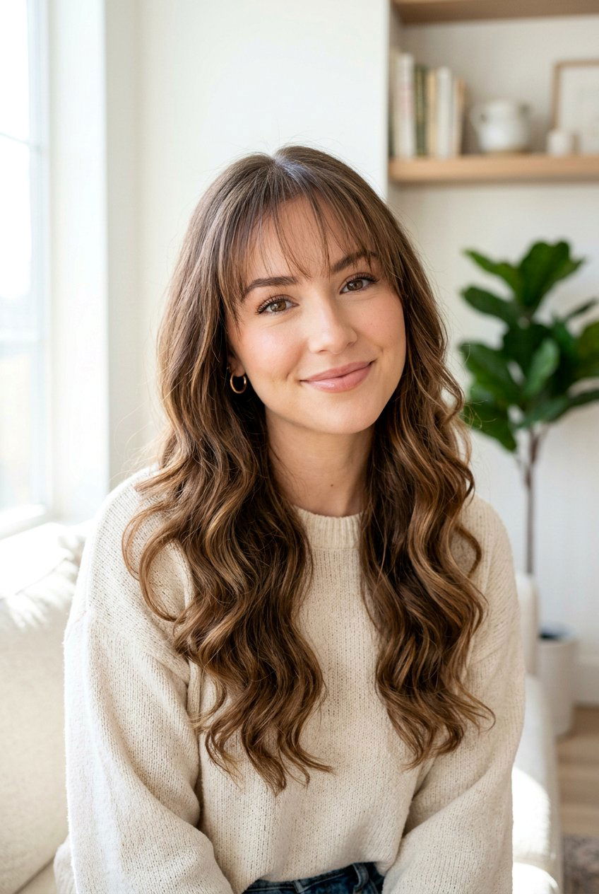 See Through Bangs - 20 japanese hairstyles for women - 20 japanese hairstyles for women