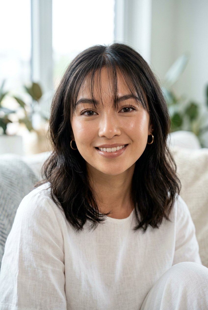 See Through Bangs Oval Face - 20 bangs for oval face - 20 bangs for oval face