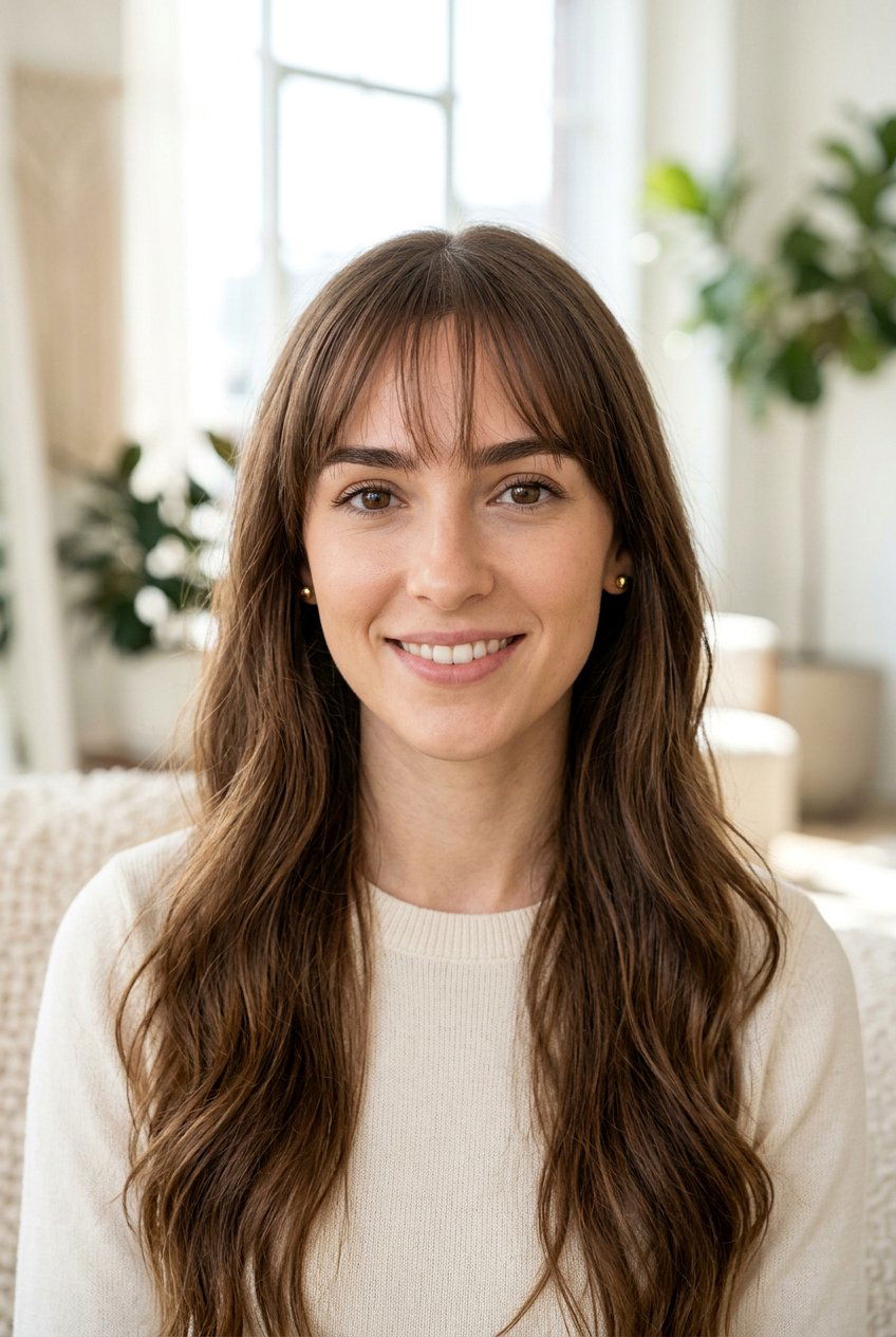 See through bangs for long face - 20 bangs for long face - 20 bangs for long face