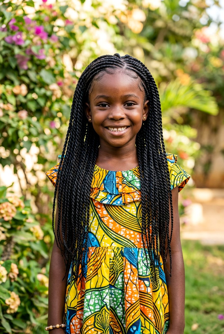 Senegalese Twist Braids for Little Girls - 20 twist braids for little girls - 20 twist braids for little girls