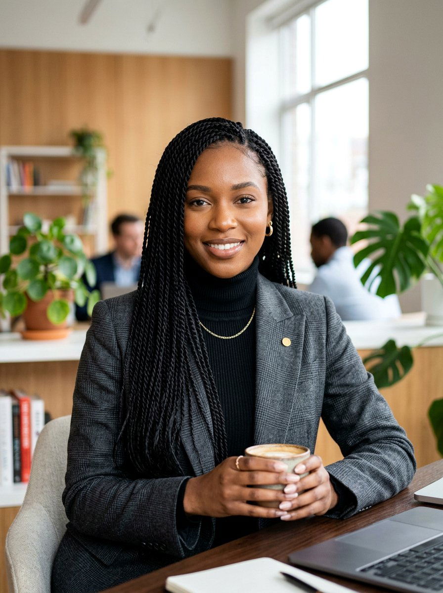 Senegalese Twists Small - 20 winter protective styles for natural hair - 20 winter protective styles for natural hair