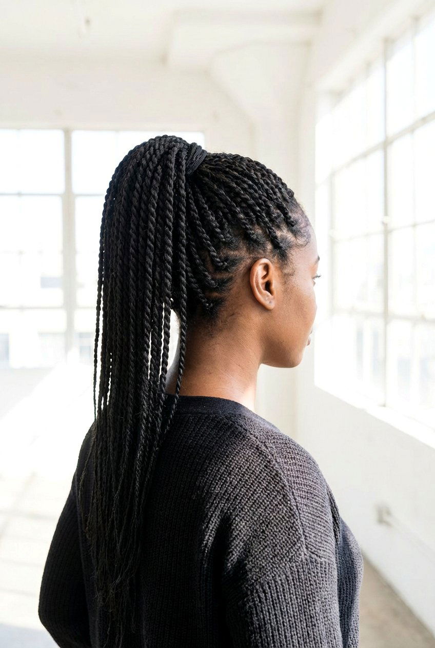 Senegalese twist - 20 twist hairstyles for black women - 20 twist hairstyles for black women