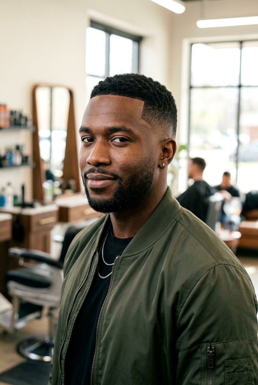 Shadow Drop Fade - 20 drop fade for black men - 20 drop fade for black men