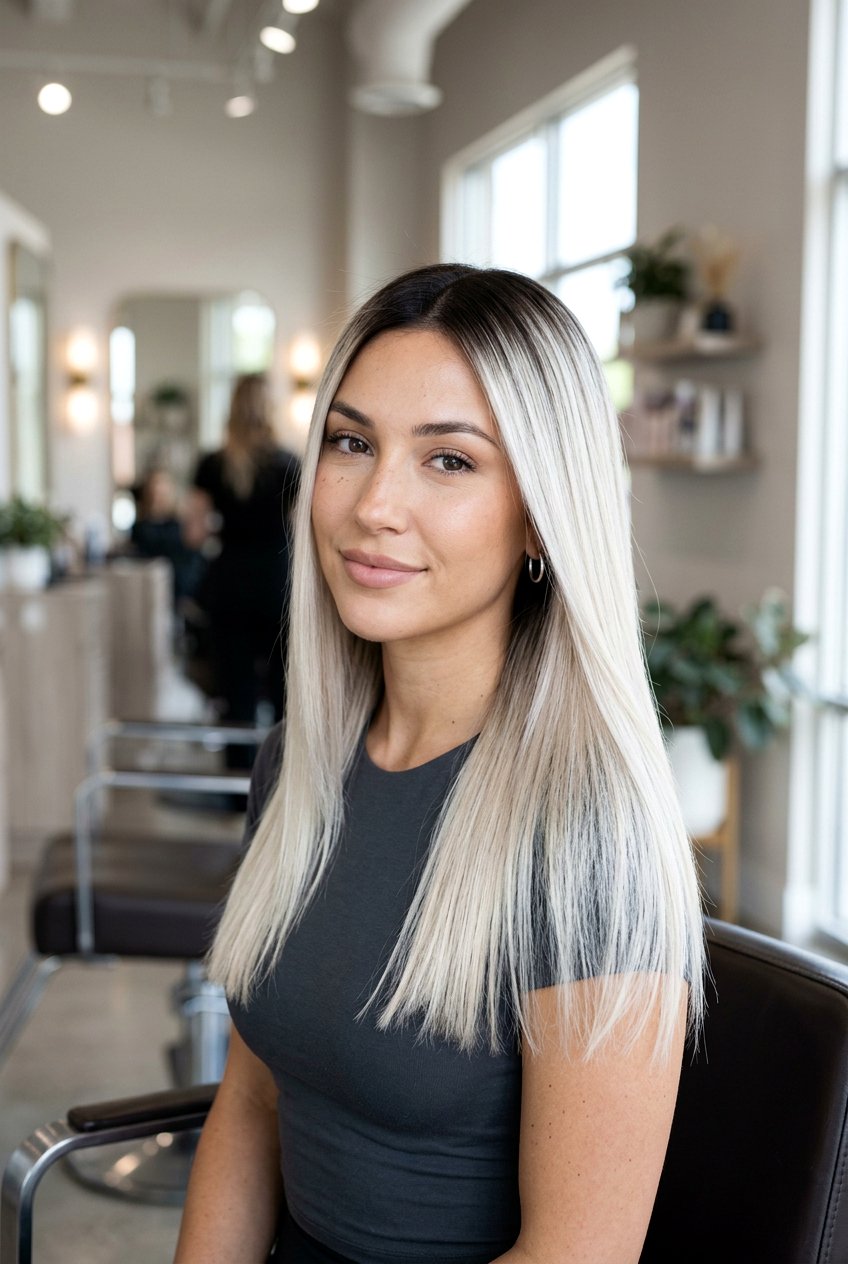 Shadow Root Blonde - 20 lived in blonde hair color - 20 lived in blonde hair color