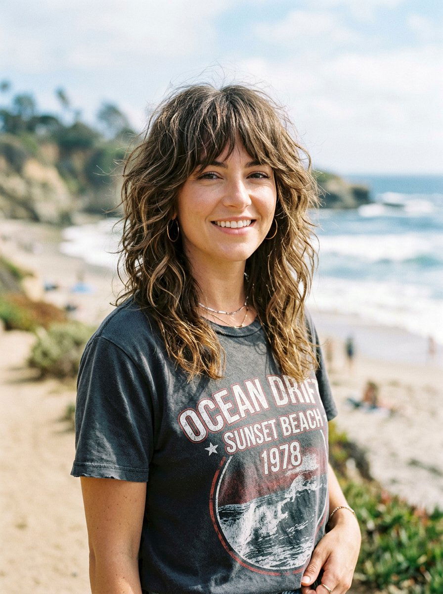 Shag Beach Waves - 20 cute beach waves hairstyle ideas - 20 cute beach waves hairstyle ideas