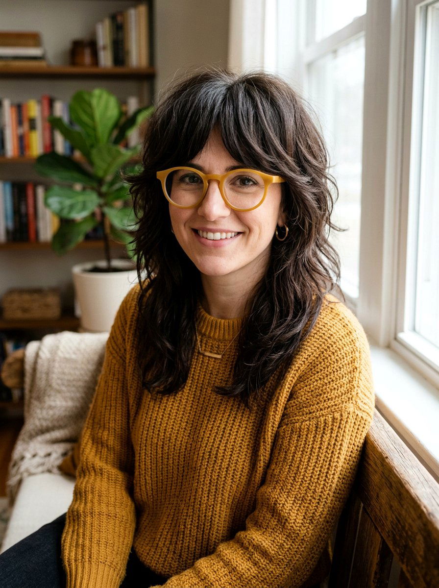 Shag For Thick Hair With Glasses - 20 layered shags for women with glasses - 20 layered shags for women with glasses