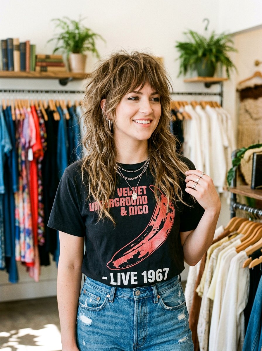 Shag Haircut - 20 haircut to fix blunt ends on thick hair - 20 haircut to fix blunt ends on thick hair