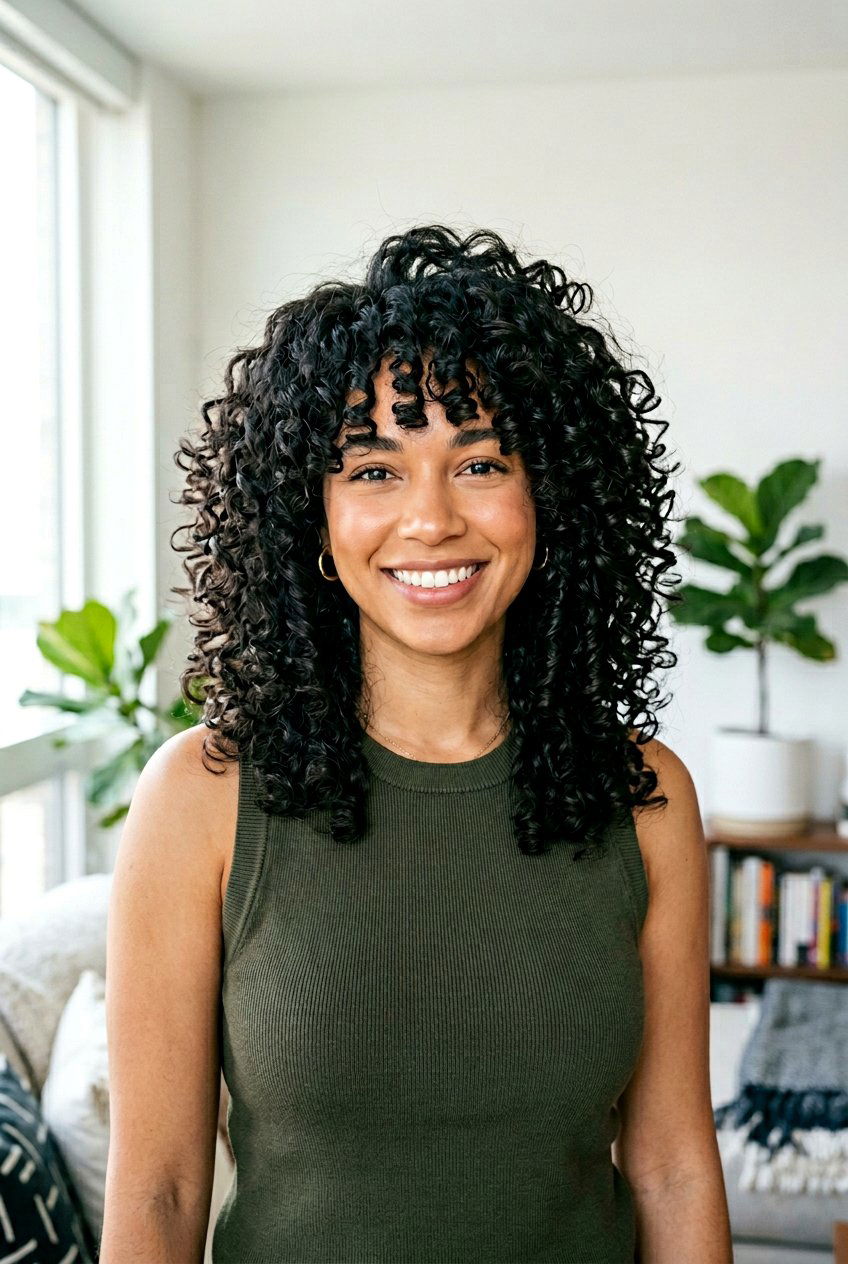 Shag Haircut For Thick Curly Hair - 20 flattering shag for thick hair - 20 flattering shag for thick hair