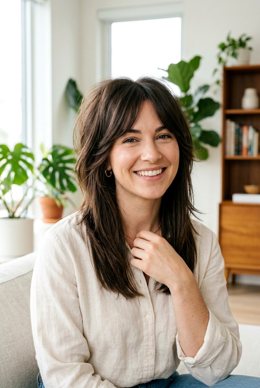 Shag Haircut For Thick Straight Hair - 20 flattering shag for thick hair - 20 flattering shag for thick hair