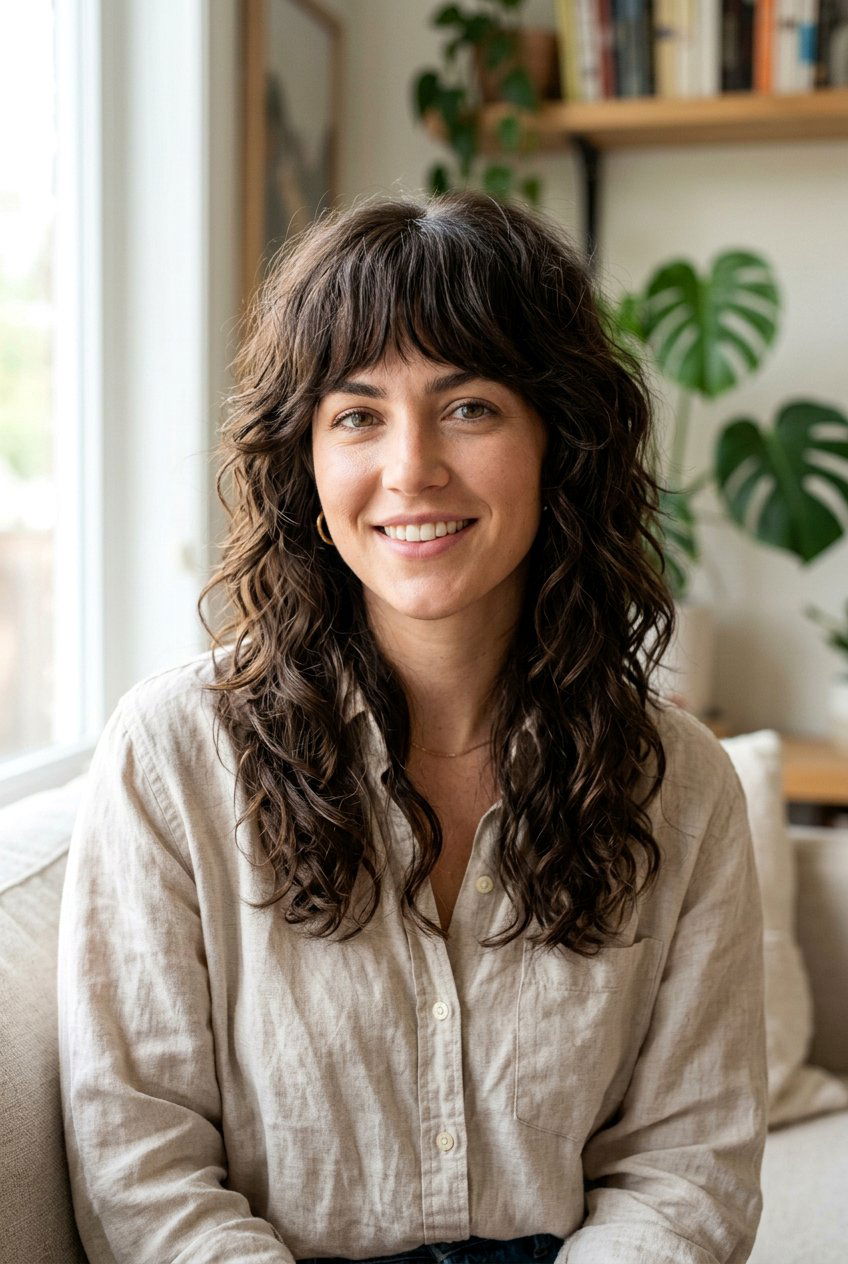 Shag Haircut For Thick Wavy Hair - 20 flattering shag for thick hair - 20 flattering shag for thick hair