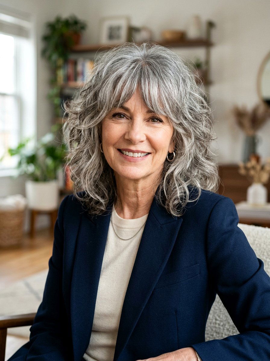 Shag Haircut With Bangs - 20 shag haircut for thick hair over 60 - 20 shag haircut for thick hair over 60