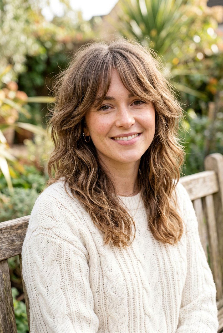 Shag Haircut With Curtain Bangs - 20 best shag haircut ideas for women - 20 best shag haircut ideas for women