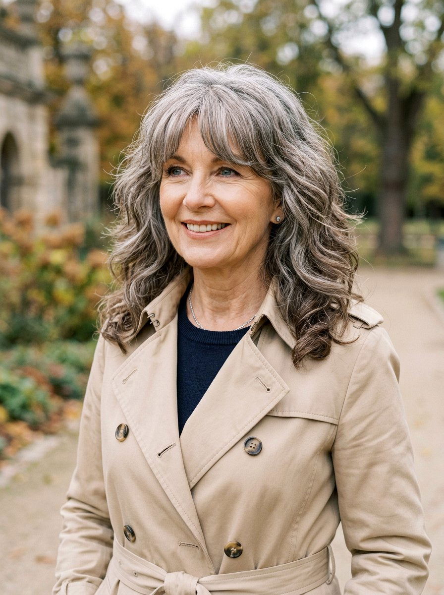 Shag Haircut With Curtain Bangs - 20 shag haircut for thick hair over 60 - 20 shag haircut for thick hair over 60