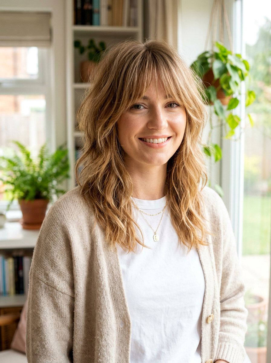 Shag Haircut With Feathered Bangs - 20 college girls shag haircut with bangs - 20 college girls shag haircut with bangs