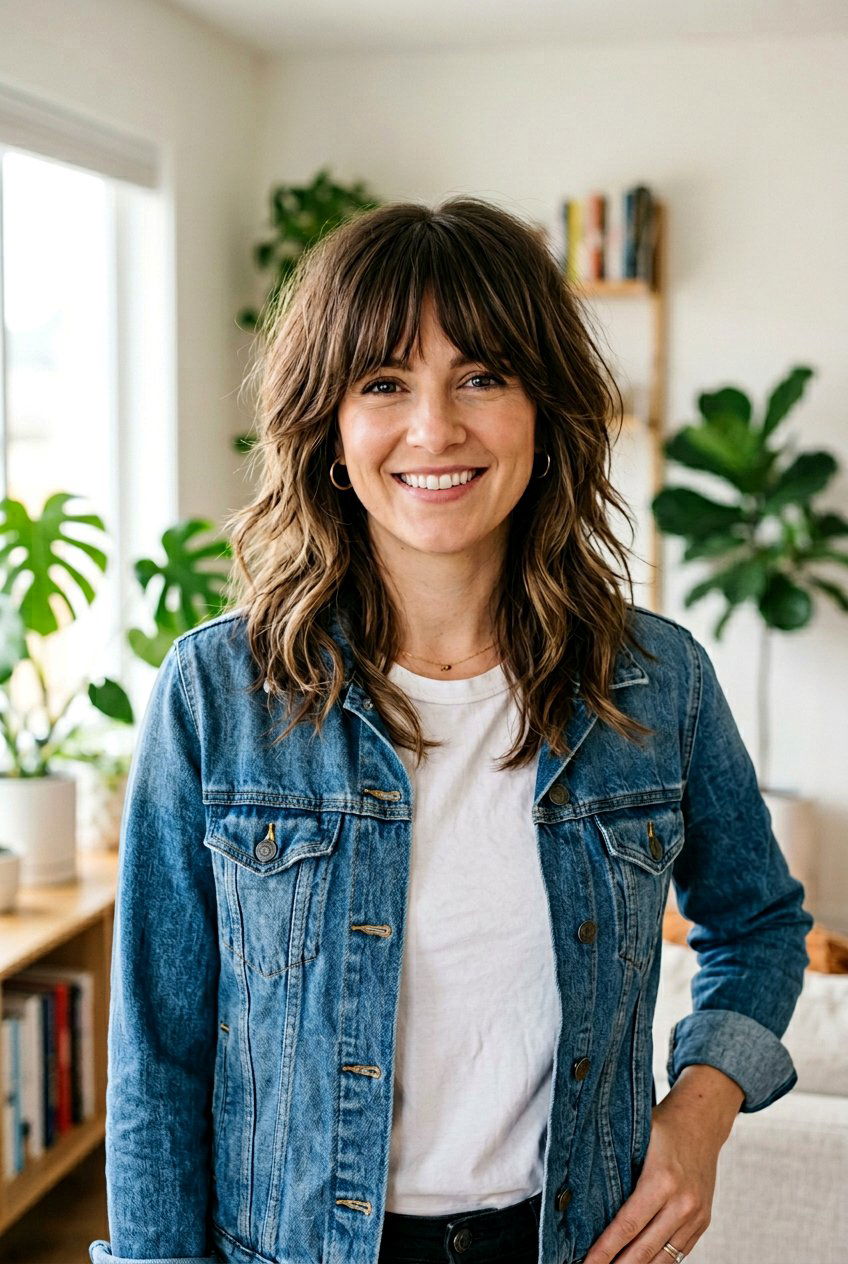 Shag Haircut for Postpartum Women - 20 postpartum haircuts for women - 20 postpartum haircuts for women