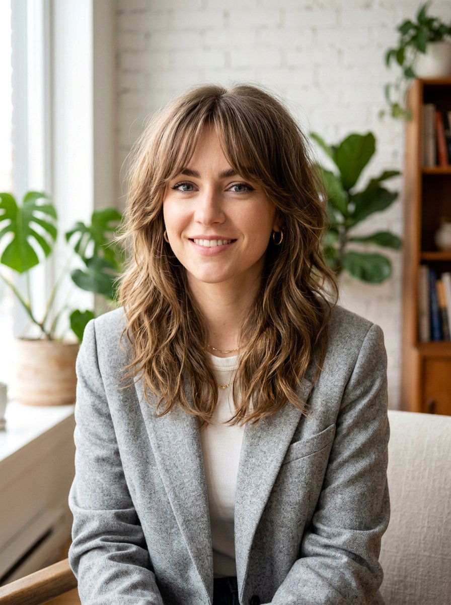 20 Chic Soft Shaggy Layers For Older Women To Try Today