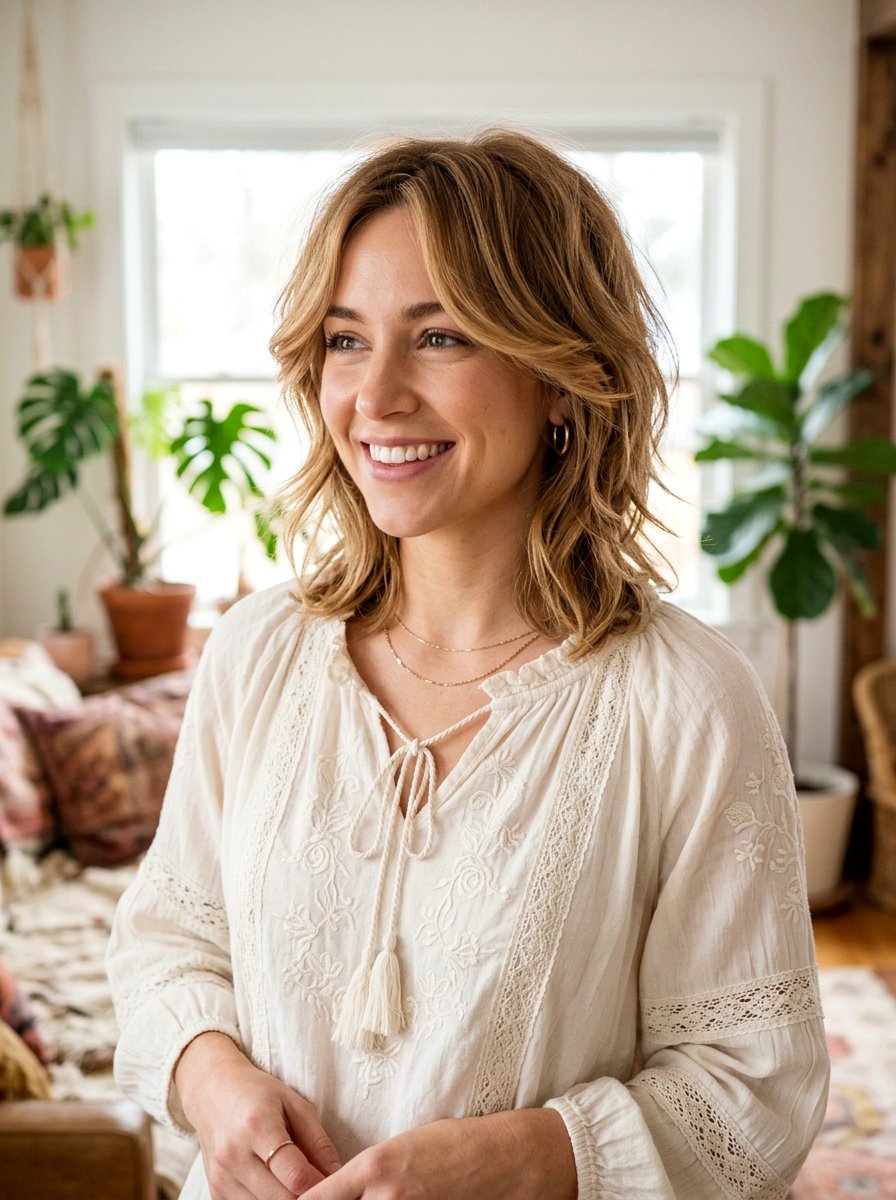 Shag With Face Framing Layers - 20 trendy shag haircut 2026 - 20 trendy shag haircut 2026