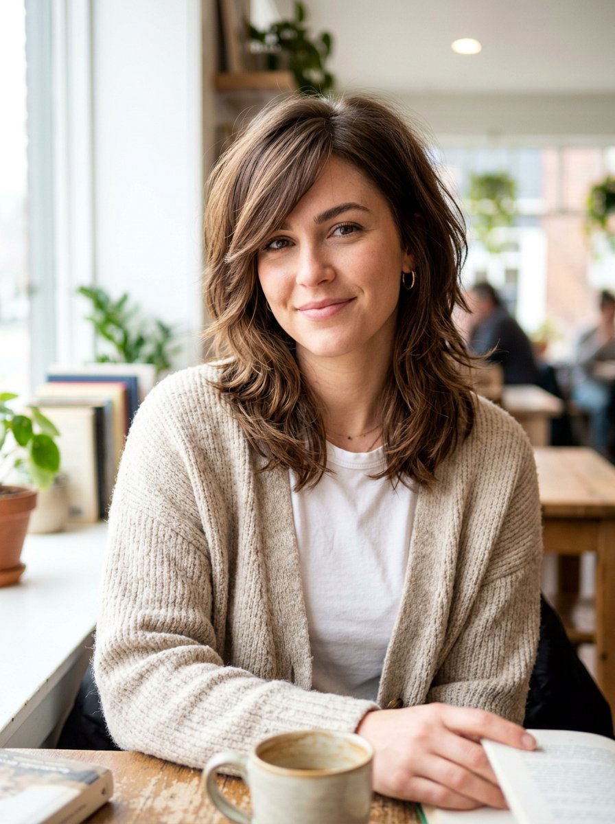 Shag With Side Bangs - 20 easy shag styling ideas for women - 20 easy shag styling ideas for women