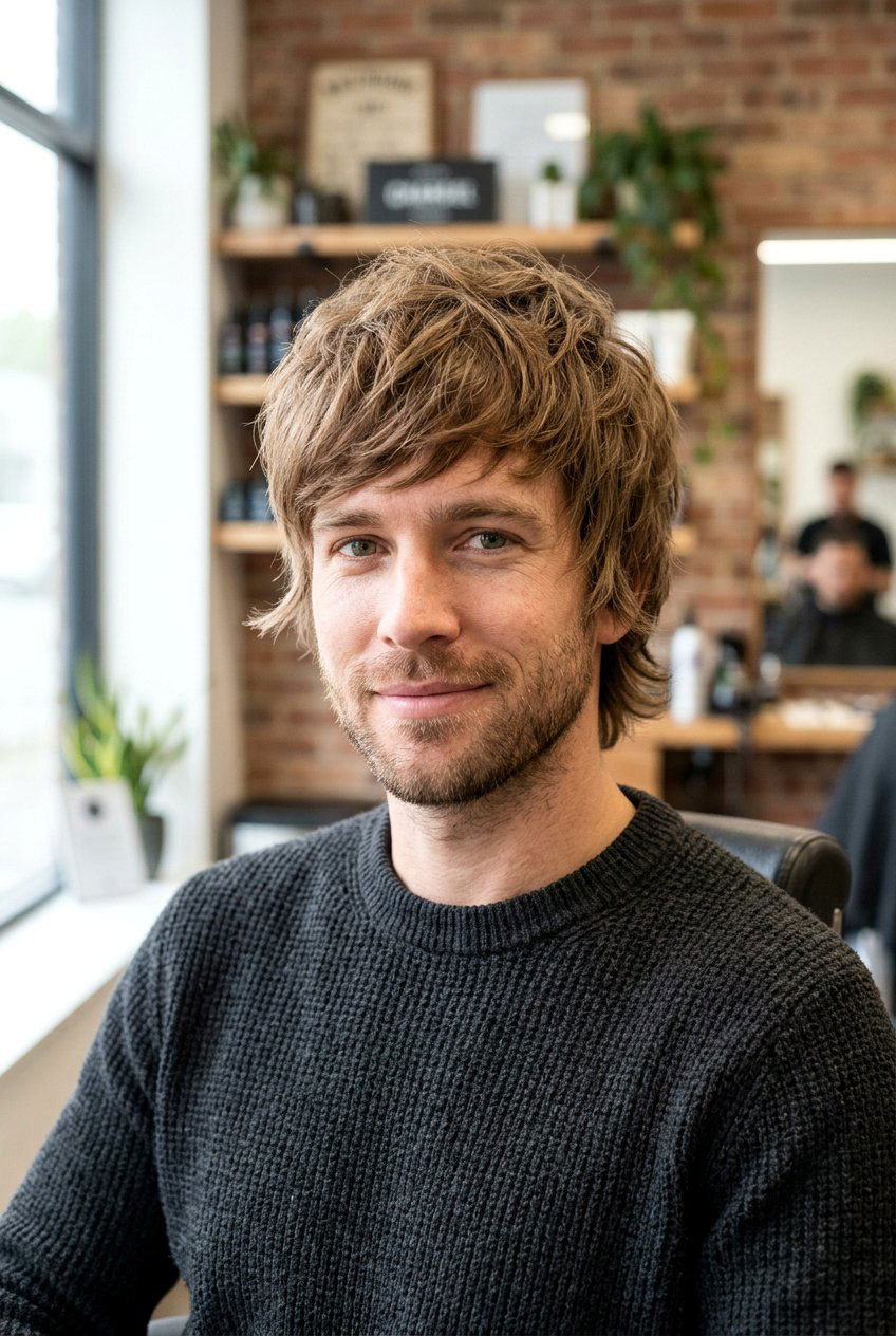 Shag for thin hair - 20 shag haircut for men - 20 shag haircut for men