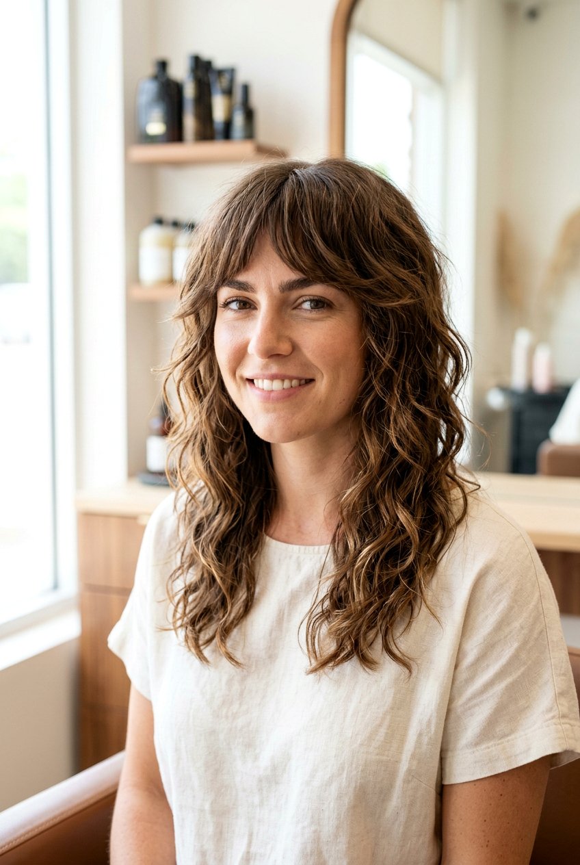 Shag haircut for wavy hair - 20 1970s shag haircut - 20 1970s shag haircut