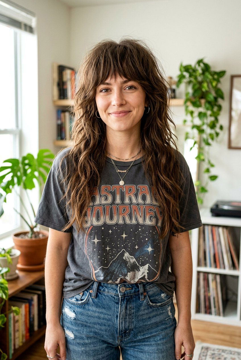 Shaggy Bangs Long Hair - 20 face framing bangs for long hair women - 20 face framing bangs for long hair women