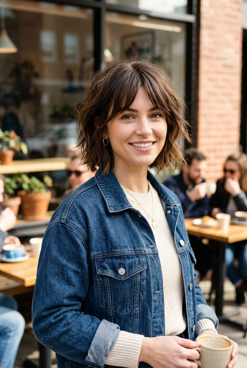 Shaggy Bob Haircut for Short Hair - 20 salon haircut ideas for short hair - 20 salon haircut ideas for short hair