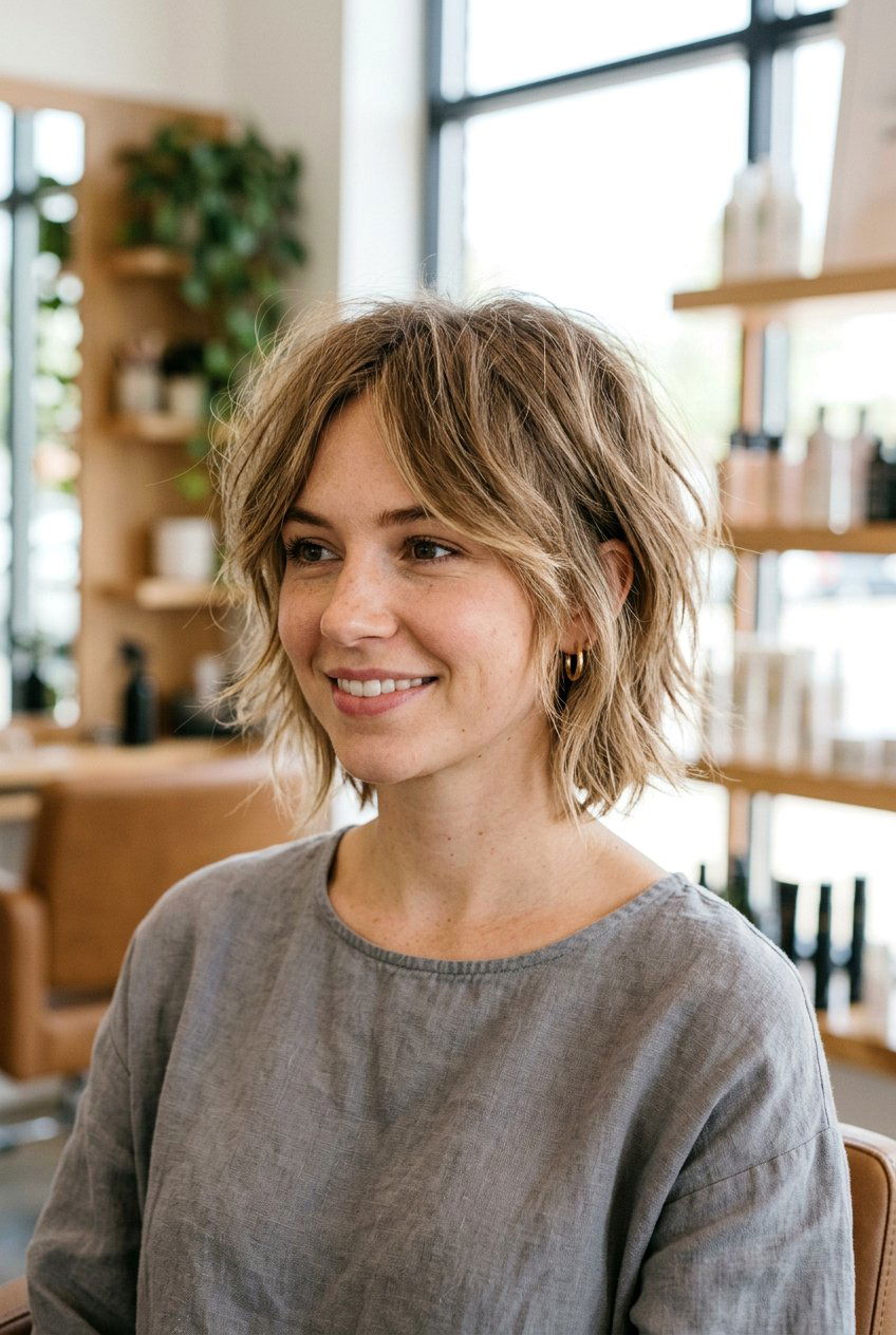 Shaggy Bob Thin Hair - 20 short haircuts for thin hair - 20 short haircuts for thin hair