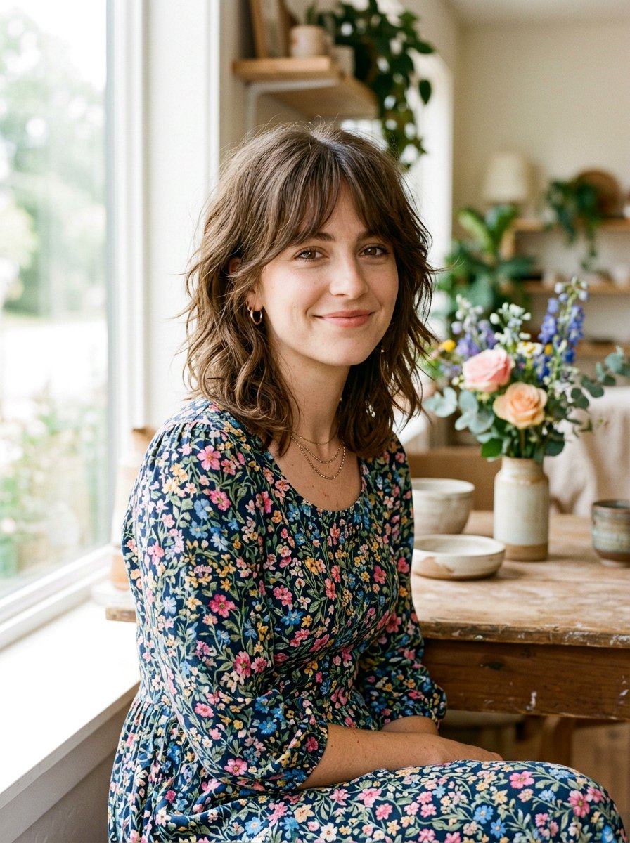 Shaggy Bob With Bangs - 20 textured short bob for thick hair women - 20 textured short bob for thick hair women