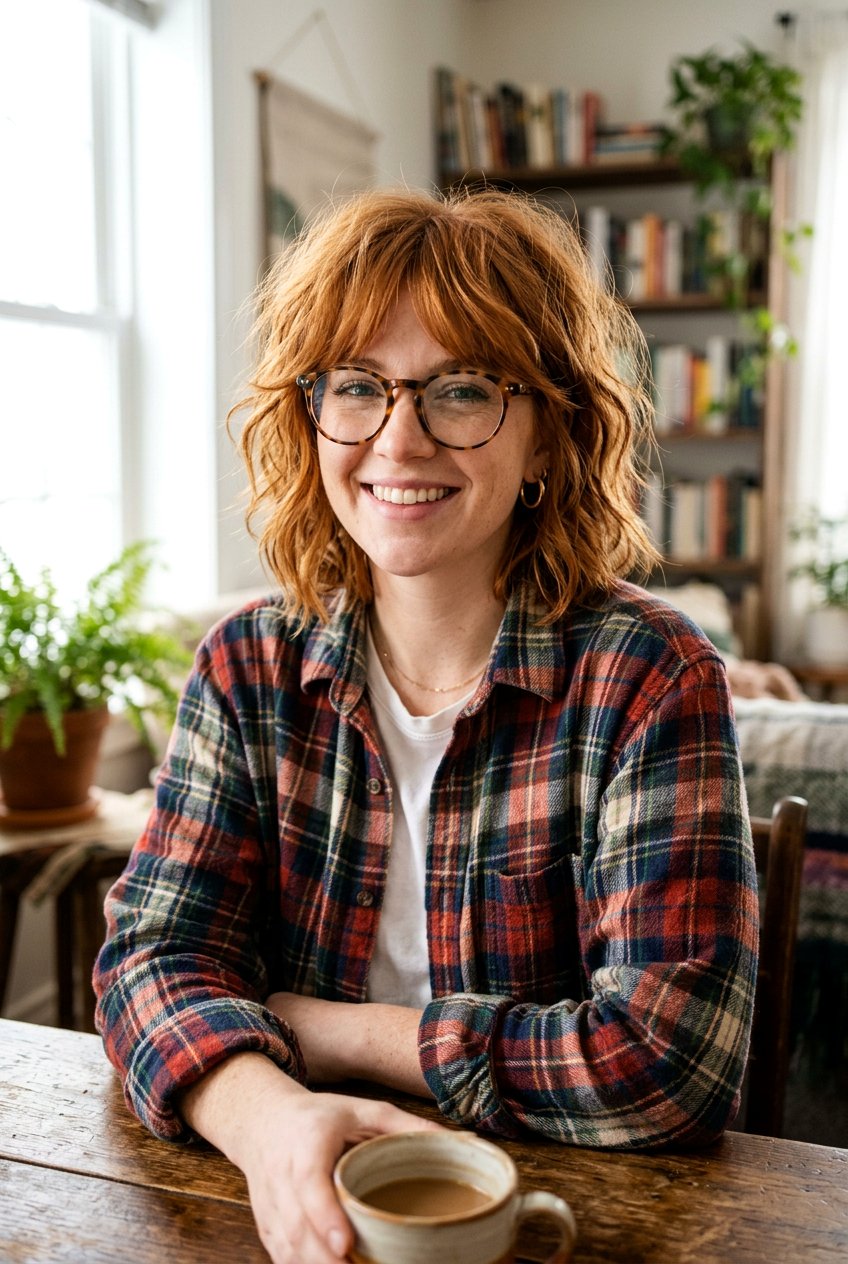 Shaggy Bob With Glasses - 20 bob haircuts for women with glasses - 20 bob haircuts for women with glasses