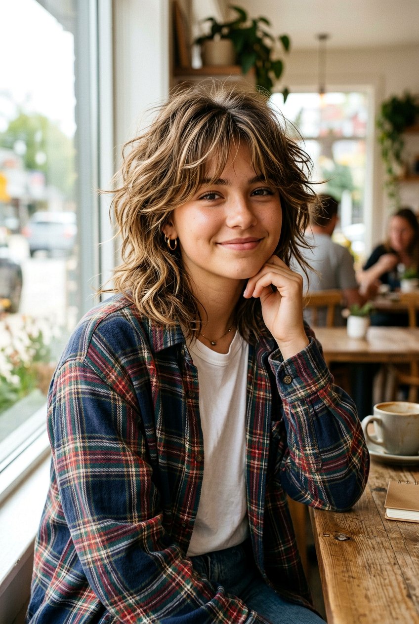 Shaggy Butterfly Haircut - 20 butterfly layers for teenage girls - 20 butterfly layers for teenage girls