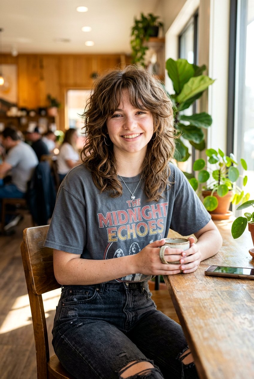 Shaggy Butterfly Haircut For Shoulder Length Hair - 20 butterfly haircut for teenage girls - 20 butterfly haircut for teenage girls