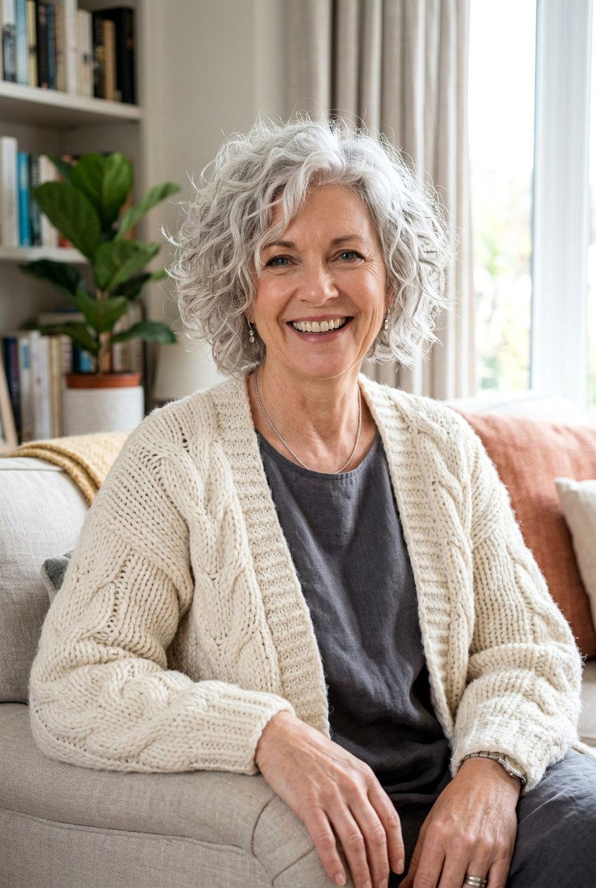 Shaggy Curly Bob - 20 curly bob for mature women - 20 curly bob for mature women