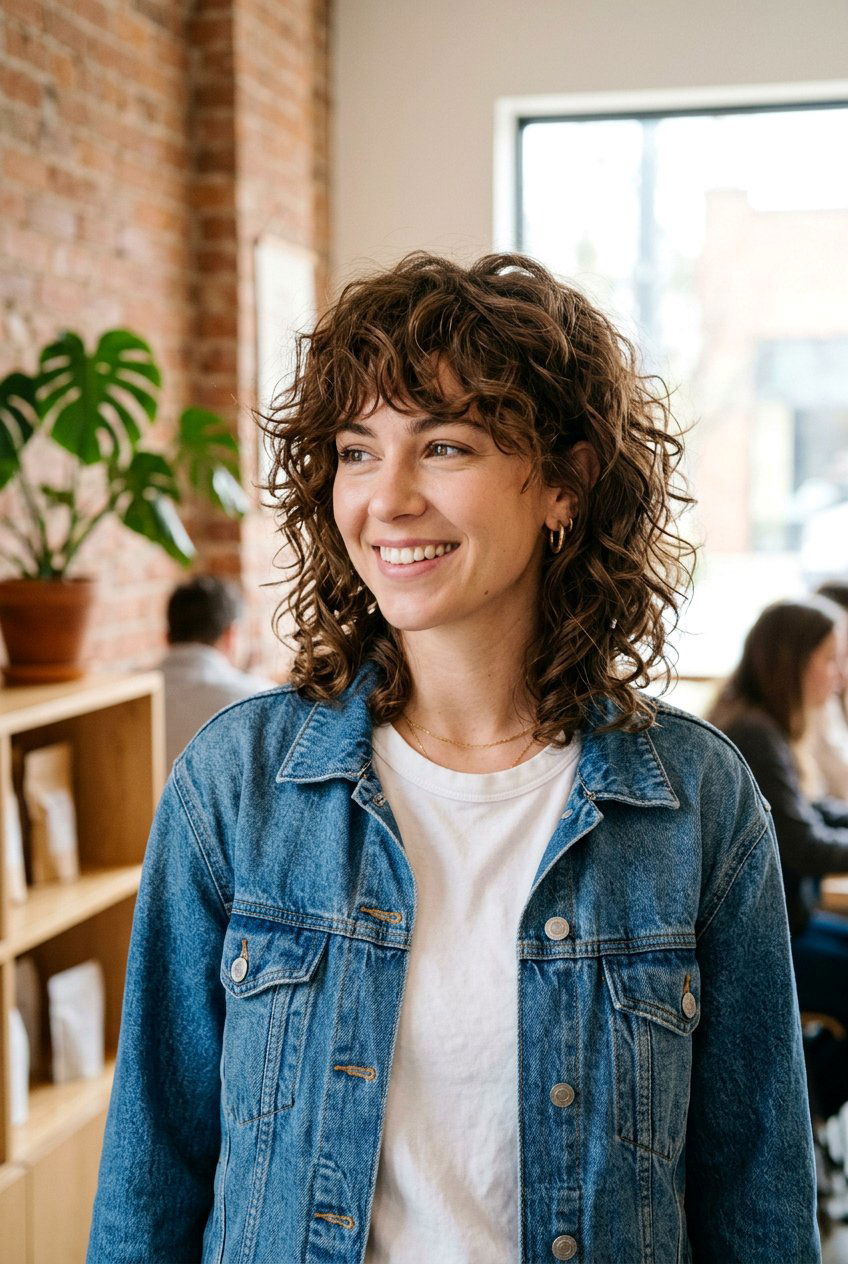 Shaggy Curly Lob Haircut - 20 curly lob haircut - 20 curly lob haircut