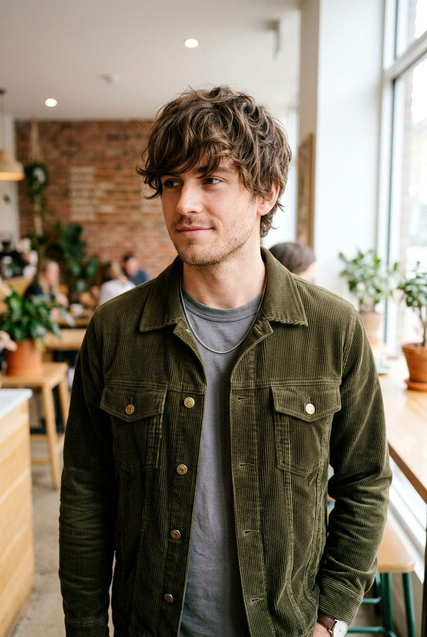 Shaggy Fringe - 20 mens haircut for thin fine hair - 20 men’s haircut for thin fine hair