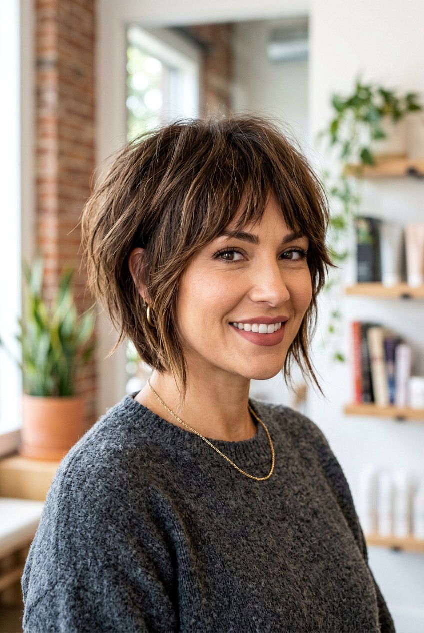 Shaggy Inverted Bob - 20 inverted bob haircut - 20 inverted bob haircut