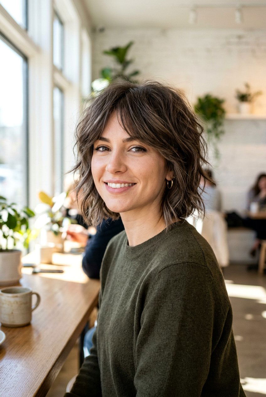 Shaggy Italian Bob - 20 italian bob haircut - 20 italian bob haircut