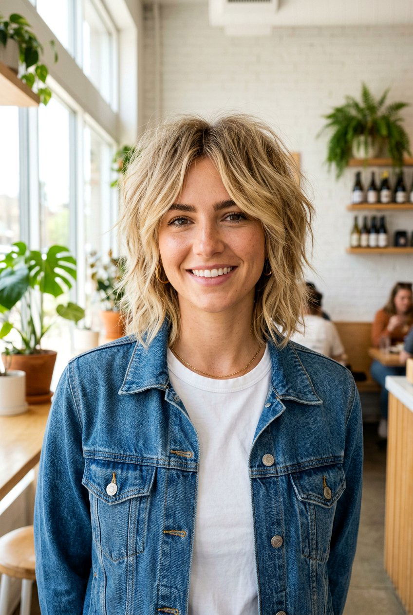 Shaggy Layered Bob - 20 low maintenance bob for moms - 20 low maintenance bob for moms