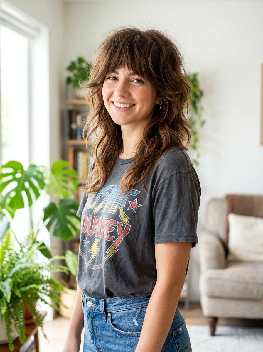 Shaggy Layered Butterfly Haircut - 20 layered butterfly haircut for fine hair - 20 layered butterfly haircut for fine hair