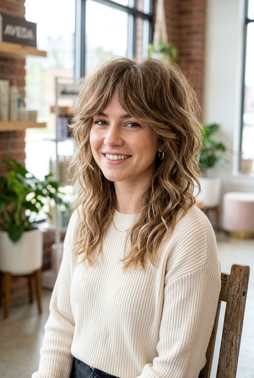 Shaggy Layered Haircut - 20 low maintenance haircuts for women - 20 low maintenance haircuts for women