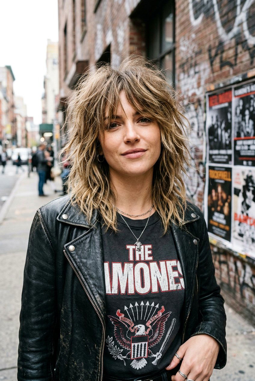 Shaggy Layered Lob - 20 bouncy hairstyle for layered lob - 20 bouncy hairstyle for layered lob