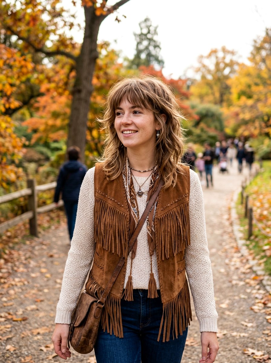 Shaggy Layered Medium Hair - 20 wavy layered haircut for thick hair women - 20 wavy layered haircut for thick hair women