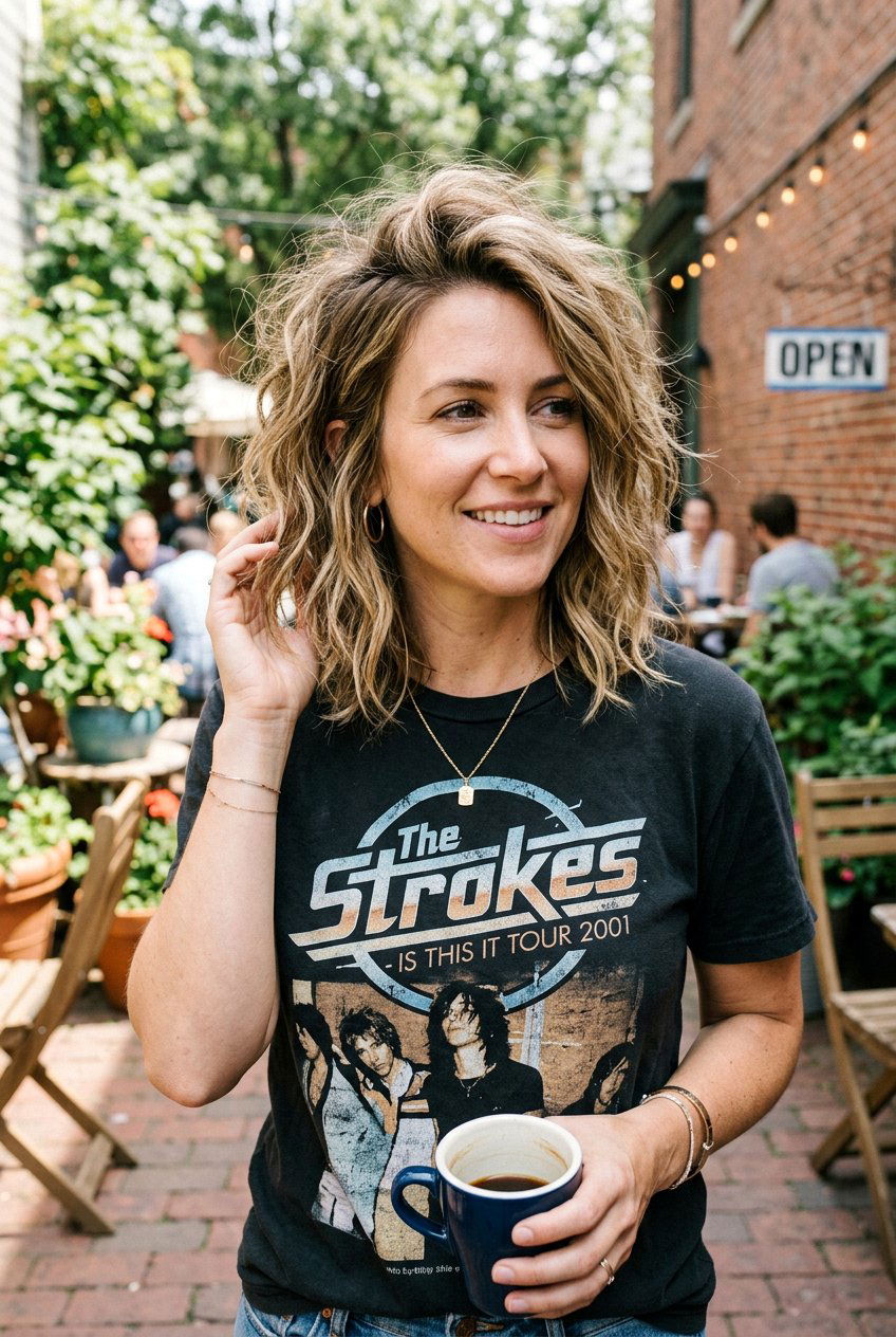 Shaggy Layered Mom Lob - 20 mom lob haircut with layers - 20 mom lob haircut with layers