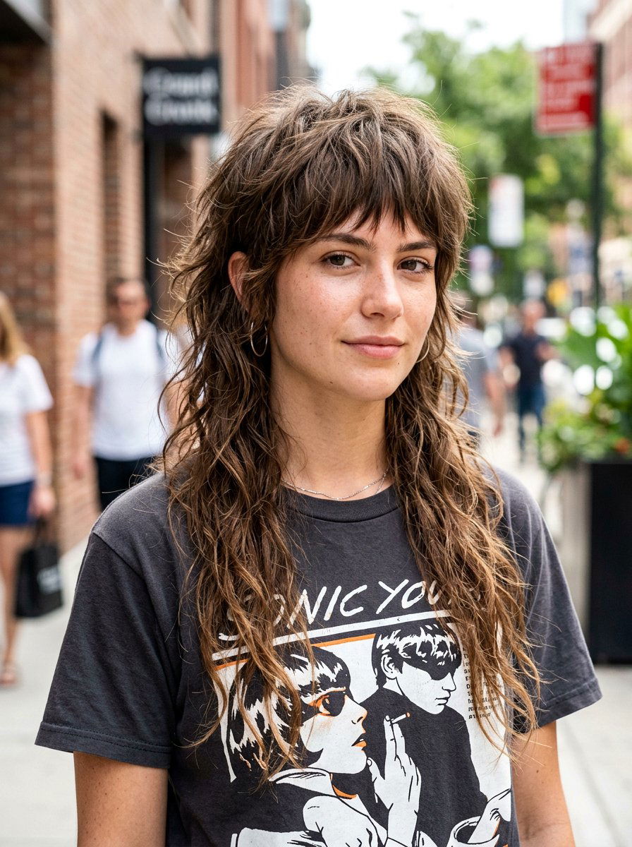 Shaggy Layered Mullet - 20 summer layered haircut ideas - 20 summer layered haircut ideas