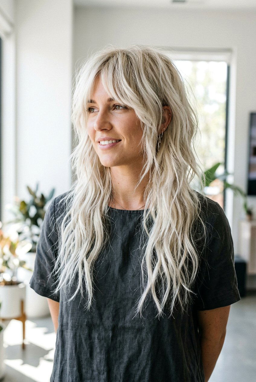 Shaggy Layers Long Hair - 20 haircut for split ends on long hair - 20 haircut for split ends on long hair