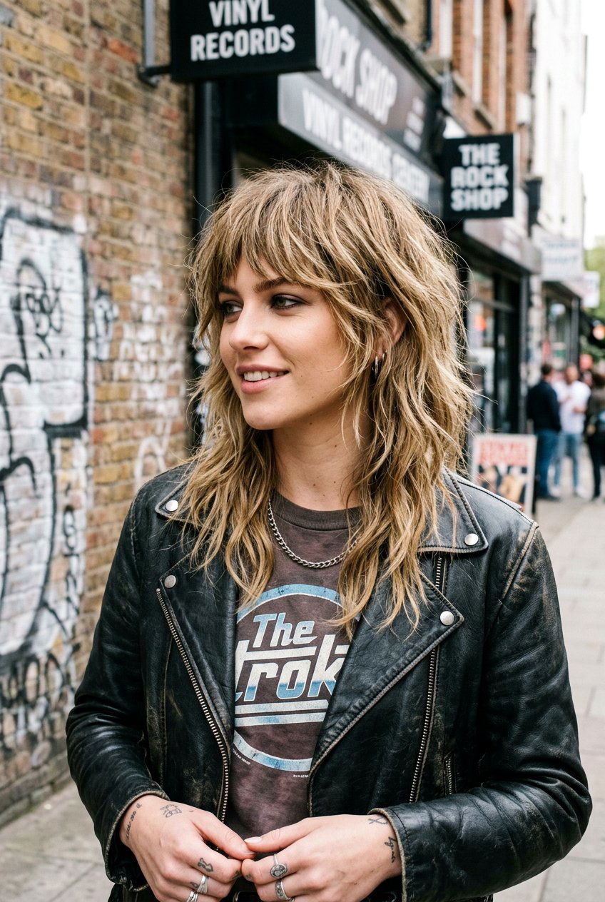 Shaggy Layers With Bangs - 20 haircuts for heart shaped face - 20 haircuts for heart shaped face