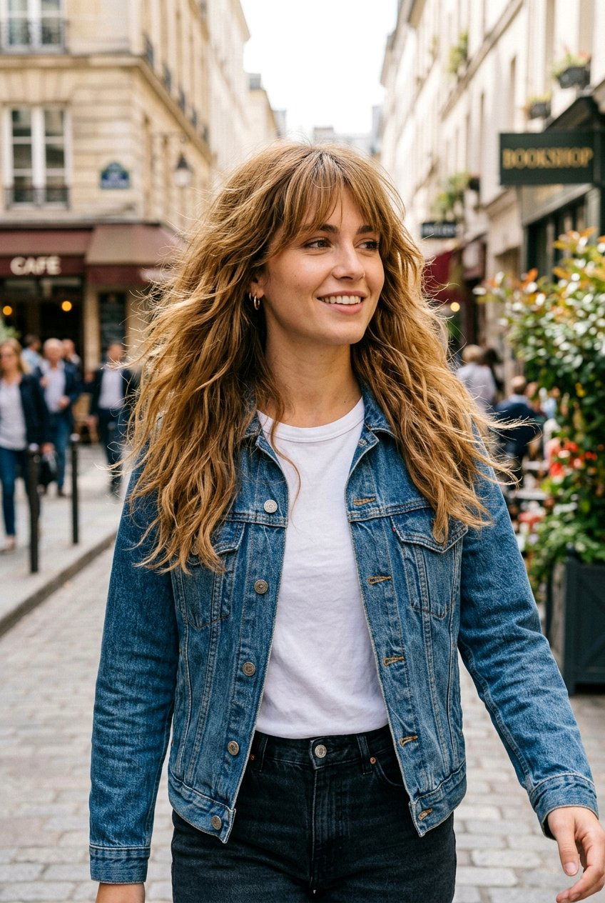 Shaggy Long Layers - 20 long soft layers for mature women - 20 long soft layers for mature women